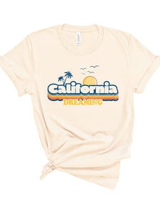 California Dreaming Bella Canvas Graphic Tee