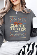 Cookie Tester Ugly Christmas Fleece Sweatshirt