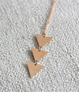 Triangle Drop Necklace